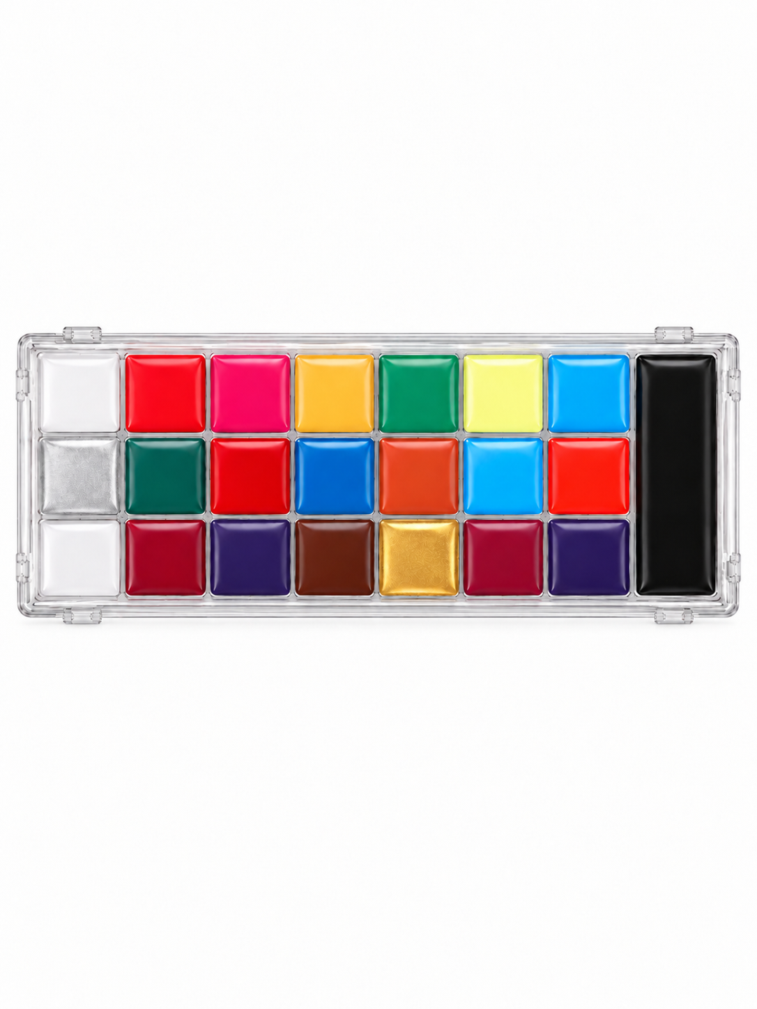🎨 Face & Body Paint Palette – 20 Colors, Waterproof Makeup Kit for Cosplay & Creative Body Art ✨