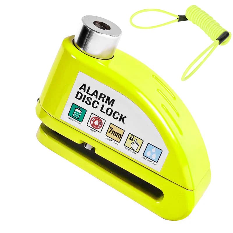 🛡️ Motorcycle Disc Brake Lock Alarm | 110dB Anti-Theft Security