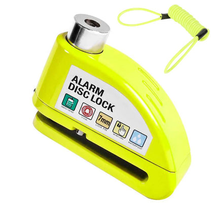 🛡️ Motorcycle Disc Brake Lock Alarm | 110dB Anti-Theft Security