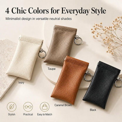 🏆75K+ SOLD!🕶️ Soft PU Leather Sunglasses Pouch