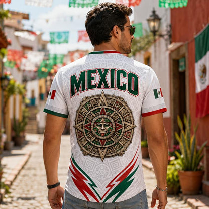 ⚽🏆Aztec Pride™ Mexico Inspired Soccer Fan Jersey