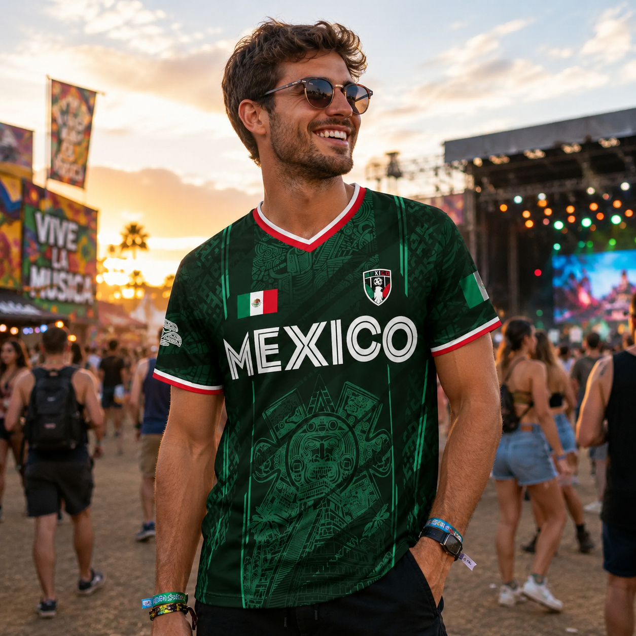 2026 Mexico Soccer Jersey – Retro Chichén Itzá Pyramid Football Shirt 🇲🇽⚽