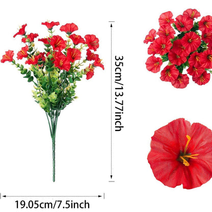 🌺UV Resistant Artificial Petunias Flowers