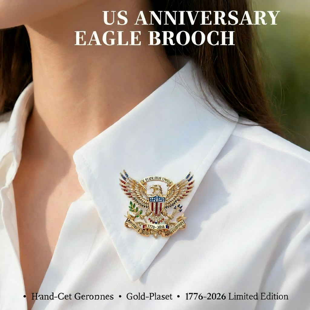 🔥🔥 Father's Day Special:US 250th Anniversary Brooch Pin