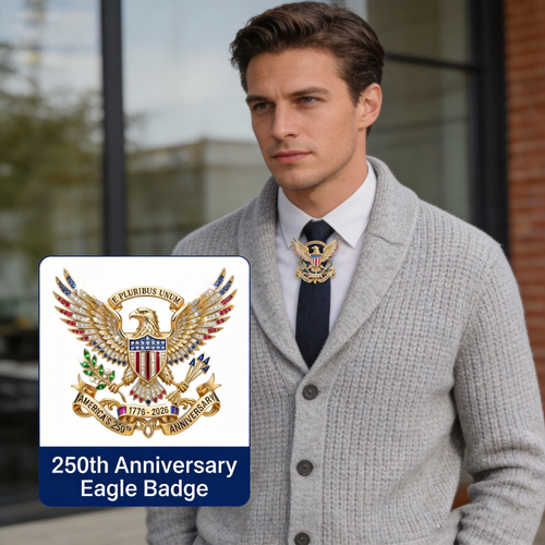 🔥🔥 Father's Day Special:US 250th Anniversary Brooch Pin