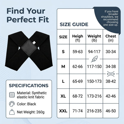 ⚡Breathable and comfortable invisible wearable posture corrector for the back