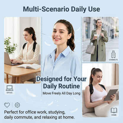 ⚡Breathable and comfortable invisible wearable posture corrector for the back