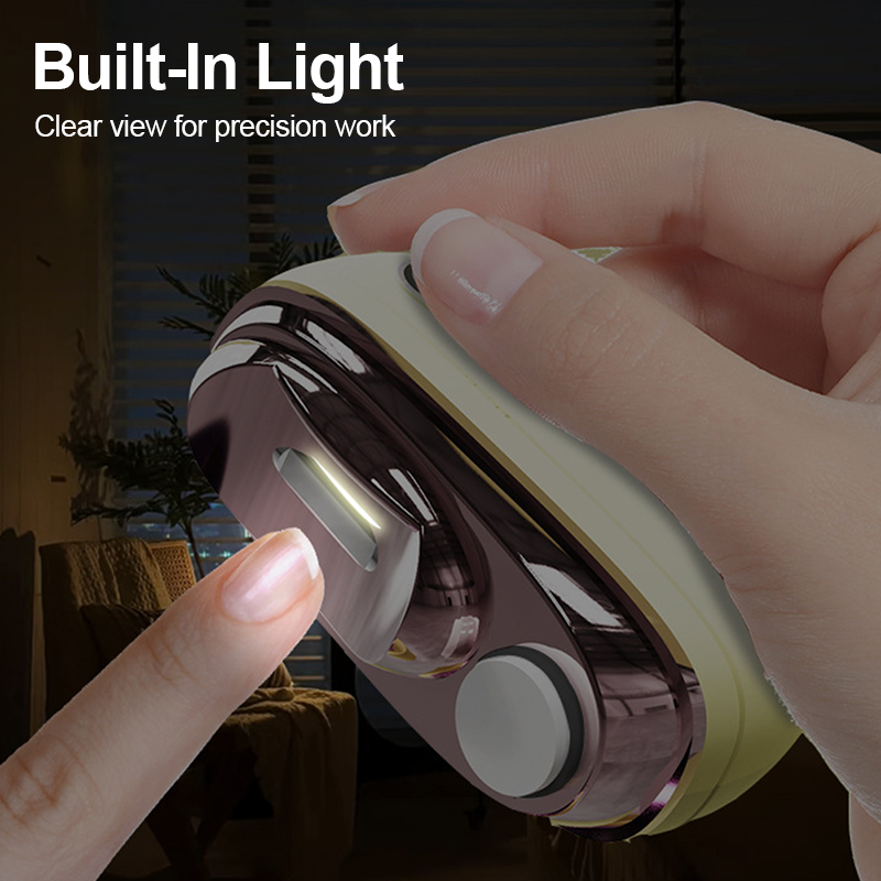 💅 LIMITED-TIME 50% OFF!  ✂️2-in-1 Smart Electric Nail Clipper & Polisher