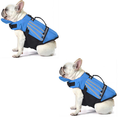 🐶 Reflective Angel Wing Dog Life Jacket | Buoyancy Support