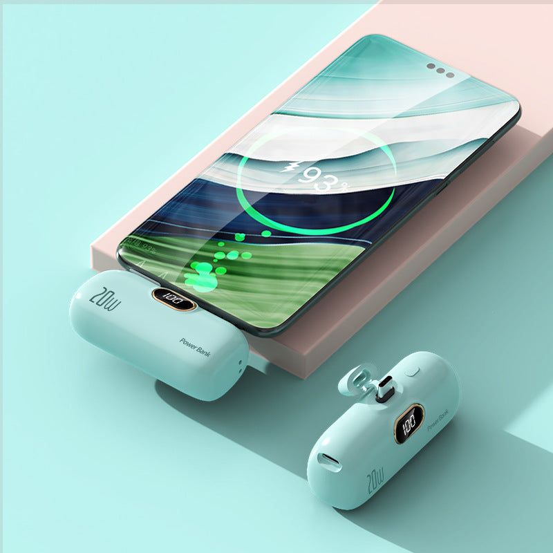 🔋 Mini Direct-Plug Power Bank