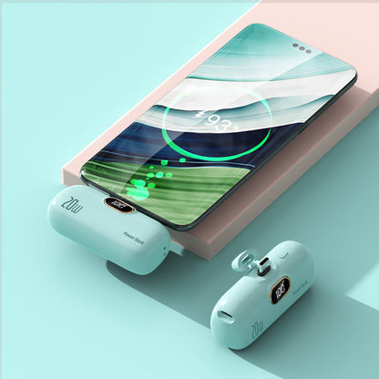 🔋 Mini Direct-Plug Power Bank