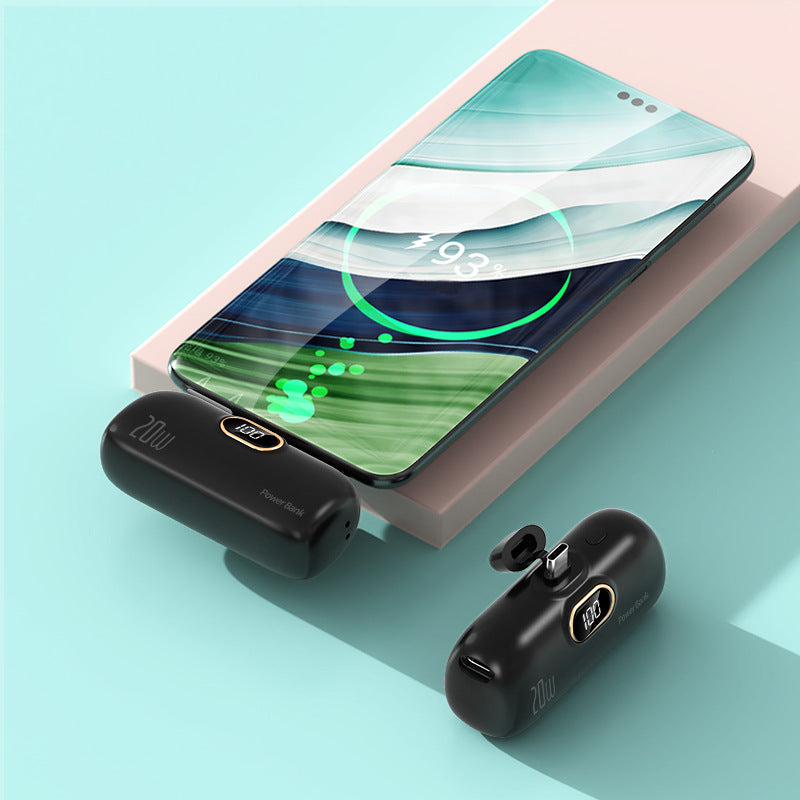 🔋 Mini Direct-Plug Power Bank