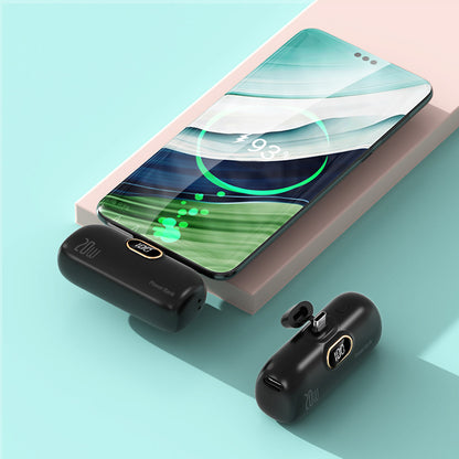 🔋 Mini Direct-Plug Power Bank