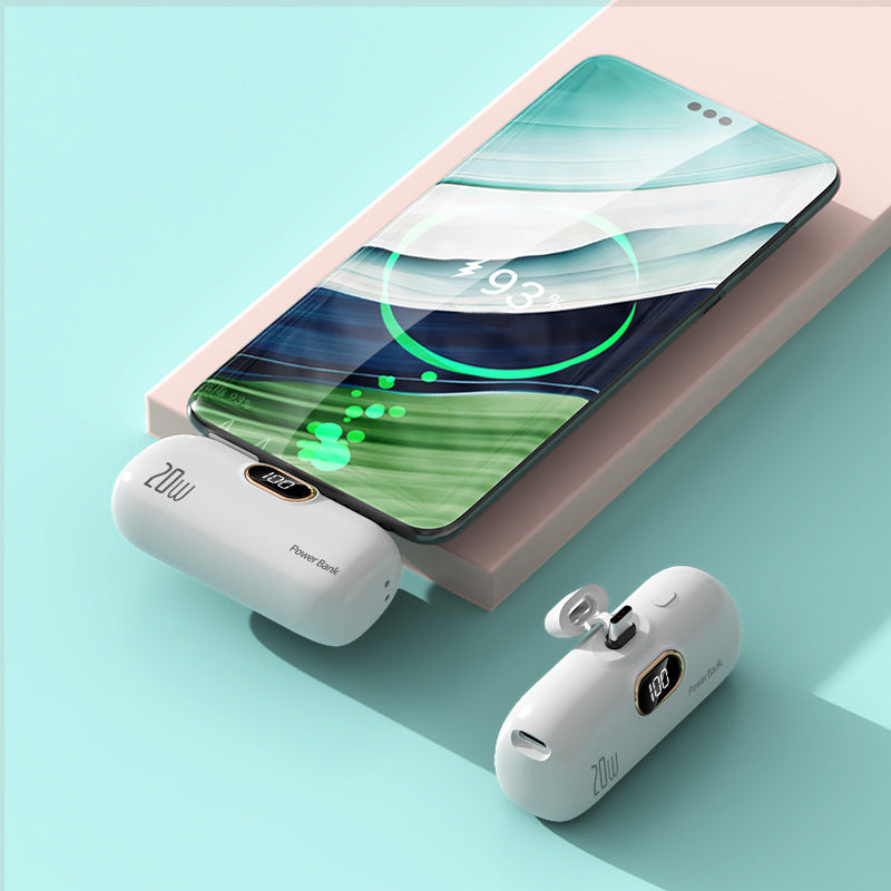 🔋 Mini Direct-Plug Power Bank